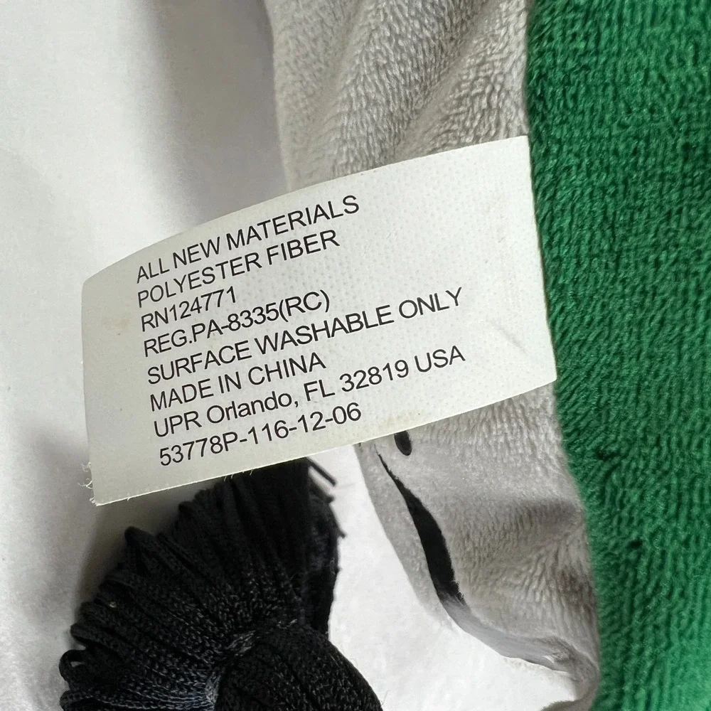 Wizarding World of Harry Potter Universal Orlando Slytherin Throw Pillow Tassels